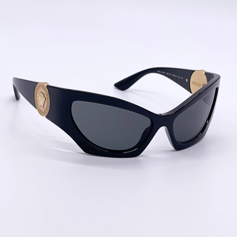 NEW VERSACE EMRATA SUNGLASSES VE4450 GB1/87 NEW SUNGLASSES MOD 4450 BLACK